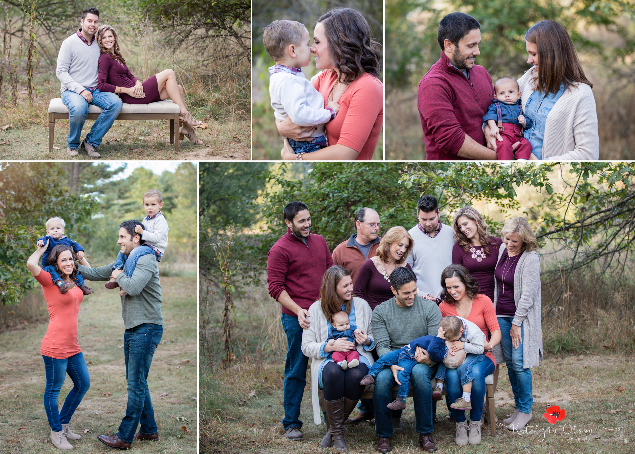 My largest family session to date…