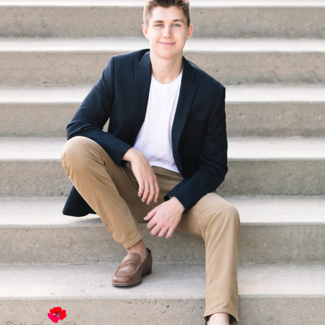 Senior Session in Downtown Milford